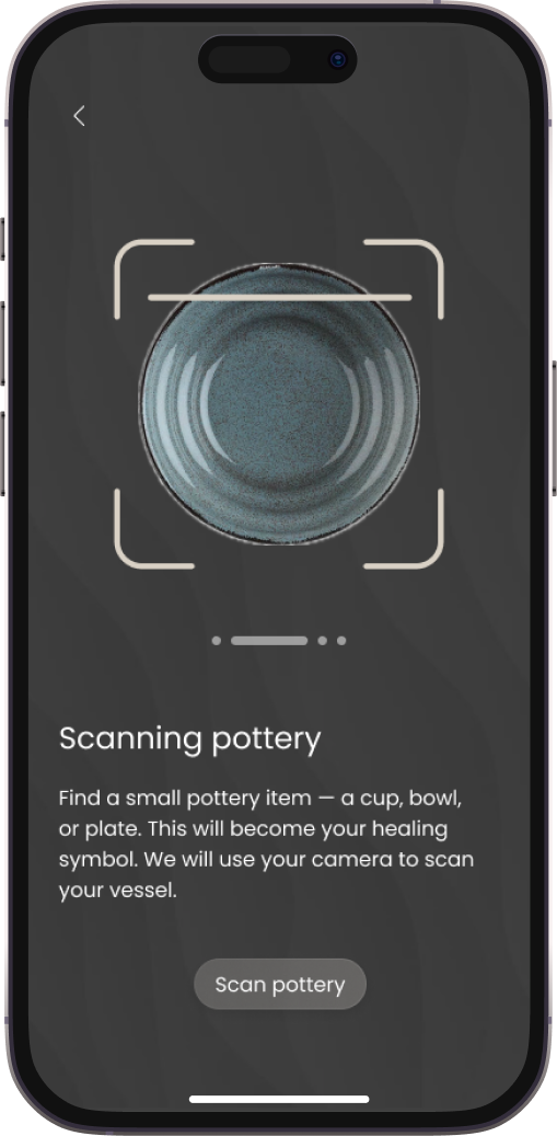 seam onboarding screen